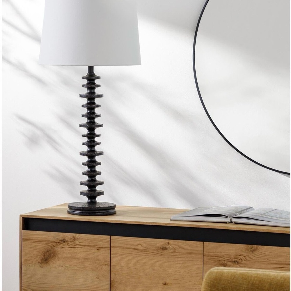 Livabliss x Galey Alix Merrill Modern Bevel Table Lamp